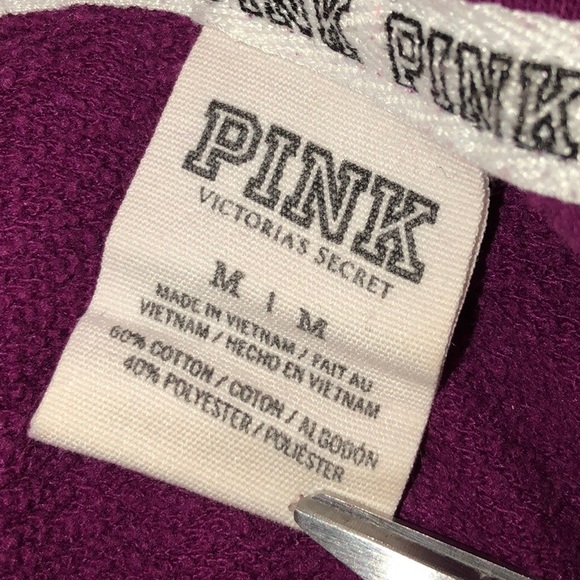 *SOLD* PINK Quarter Zip Up Crew Neck💖 - Picture 8 of 8
